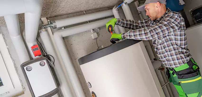 Gas Water Heater Gas Valve Replacement in Plymouth